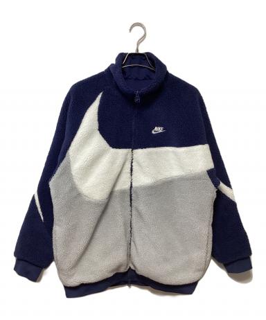 中古・古着通販】NIKE (ナイキ) ボアジャケット ブルー サイズ:XXL