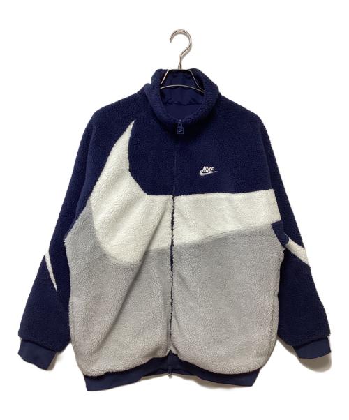 NIKE（ナイキ）NIKE (ナイキ) ボアジャケット ブルー サイズ:XXLの古着・服飾アイテム