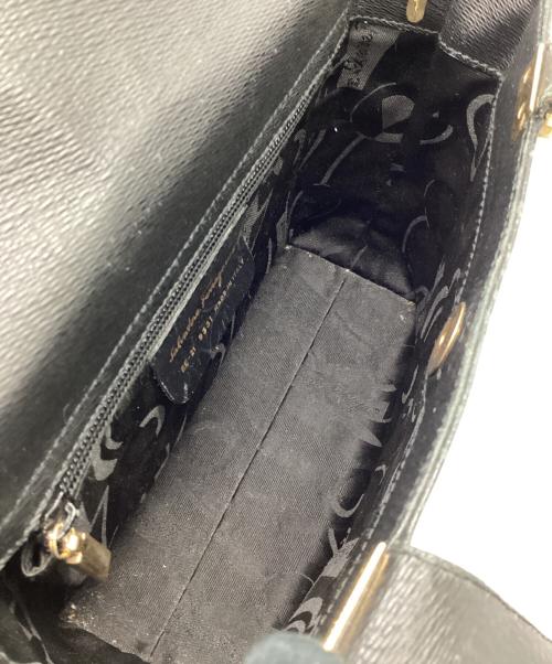 Salvatore Ferragamo（サルヴァトーレ フェラガモ）Salvatore Ferragamo (サルヴァトーレ フェラガモ) ハンドバッグ ブラックの古着・服飾アイテム