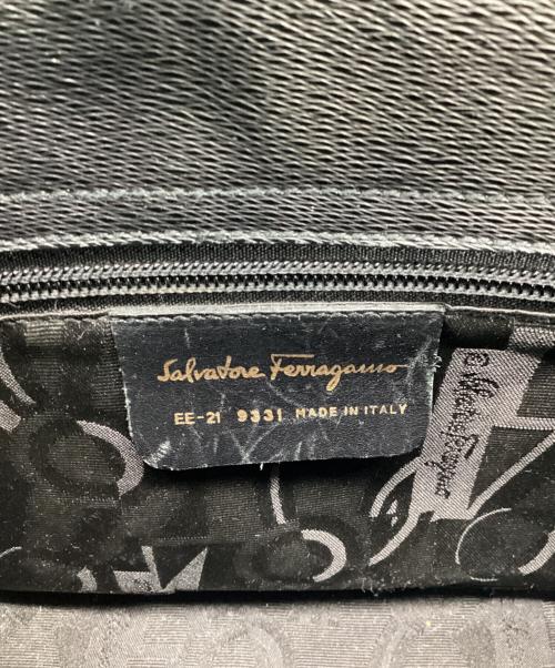 Salvatore Ferragamo（サルヴァトーレ フェラガモ）Salvatore Ferragamo (サルヴァトーレ フェラガモ) ハンドバッグ ブラックの古着・服飾アイテム