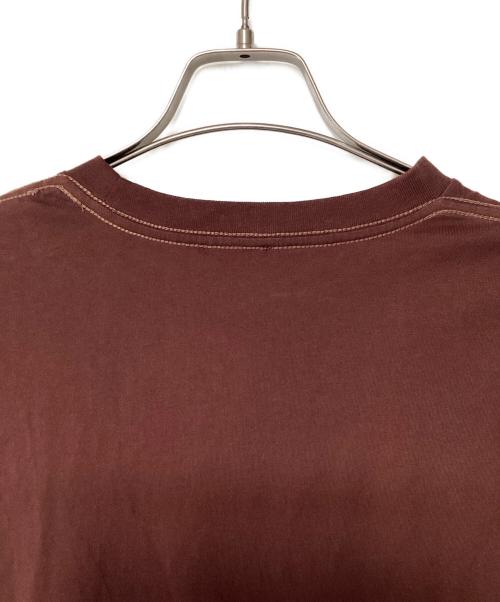DIESEL（ディーゼル）DIESEL (ディーゼル) 半袖カットソー ブラウン サイズ:Lの古着・服飾アイテム