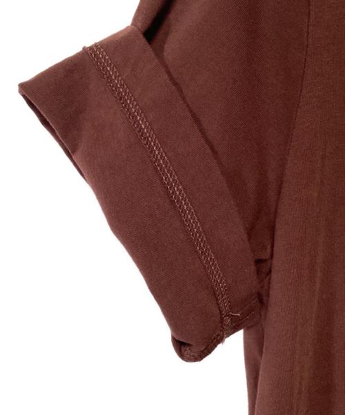 DIESEL（ディーゼル）DIESEL (ディーゼル) 半袖カットソー ブラウン サイズ:Lの古着・服飾アイテム