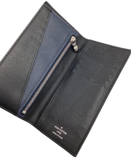 LOUIS VUITTON（ルイ ヴィトン）LOUIS VUITTON (ルイ ヴィトン) ポルトフォイユアレクサンドルNM ブラック×ネイビーの古着・服飾アイテム
