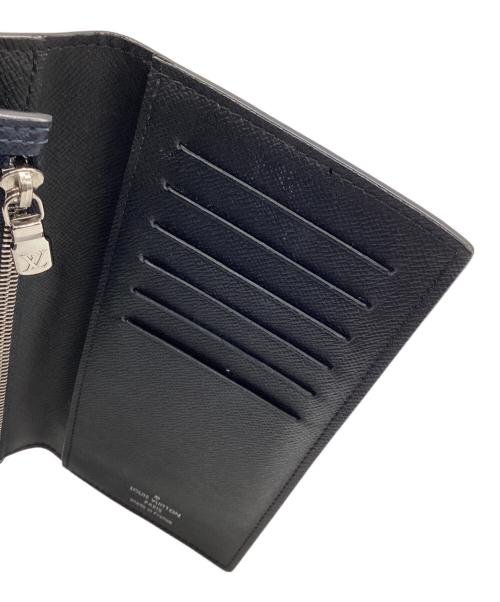 LOUIS VUITTON（ルイ ヴィトン）LOUIS VUITTON (ルイ ヴィトン) ポルトフォイユアレクサンドルNM ブラック×ネイビーの古着・服飾アイテム