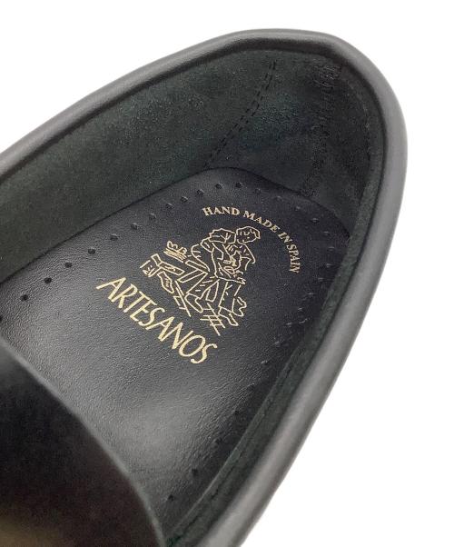 ARTESANOS（アルテサノス）ARTESANOS (アルテサノス) ビットローファー ブラック サイズ:37の古着・服飾アイテム