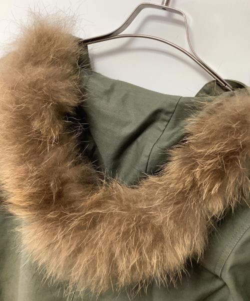 stussy（ステューシー）stussy (ステューシー) モッズコート カーキ サイズ:MEDIUMの古着・服飾アイテム