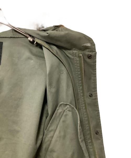 stussy（ステューシー）stussy (ステューシー) モッズコート カーキ サイズ:MEDIUMの古着・服飾アイテム