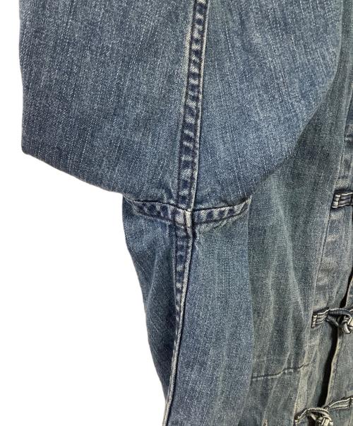 BLUE BLUE（ブルーブルー）BLUE BLUE (ブルーブルー) ライトデニムフレンチチャイナワークジャケット ブルー サイズ:2の古着・服飾アイテム