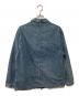 BLUE BLUE (ブルーブルー) ライトデニムフレンチチャイナワークジャケット ブルー サイズ:2：7000円