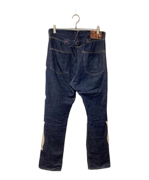 KAPITAL（キャピタル）KAPITAL (キャピタル) 12.5ozデニム メキシカンタキシード5Pジーンズ インディゴ サイズ:32の古着・服飾アイテム