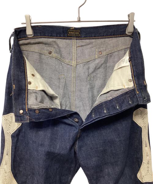 KAPITAL（キャピタル）KAPITAL (キャピタル) 12.5ozデニム メキシカンタキシード5Pジーンズ インディゴ サイズ:32の古着・服飾アイテム