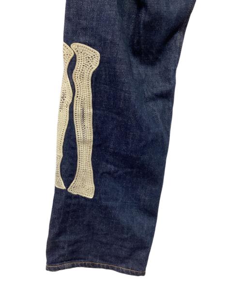 KAPITAL（キャピタル）KAPITAL (キャピタル) 12.5ozデニム メキシカンタキシード5Pジーンズ インディゴ サイズ:32の古着・服飾アイテム