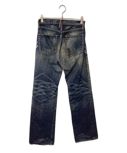 KAPITAL（キャピタル）KAPITAL (キャピタル) ダメージ加工ジーンズ インディゴ サイズ:1の古着・服飾アイテム
