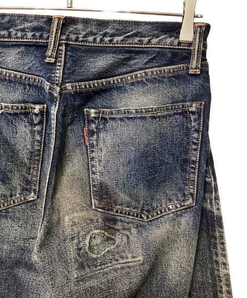 KAPITAL（キャピタル）KAPITAL (キャピタル) ダメージ加工ジーンズ インディゴ サイズ:1の古着・服飾アイテム