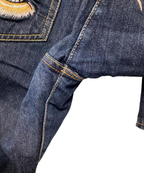EVISU（エヴィス）EVISU (エヴィス) 龍虎刺繍デニムパンツ インディゴ サイズ:34の古着・服飾アイテム