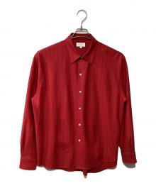 KANEMASA PHIL.（カネマサフィル）の古着「長袖シャツ」｜レッド