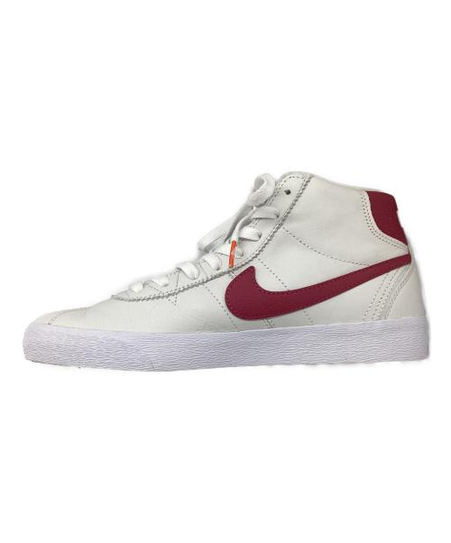 NIKE（ナイキ）NIKE (ナイキ) Bruin High ISO ホワイト×レッド サイズ:25の古着・服飾アイテム
