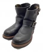 RED WINGレッドウィング）の古着「エンジニアブーツ」｜ブラック