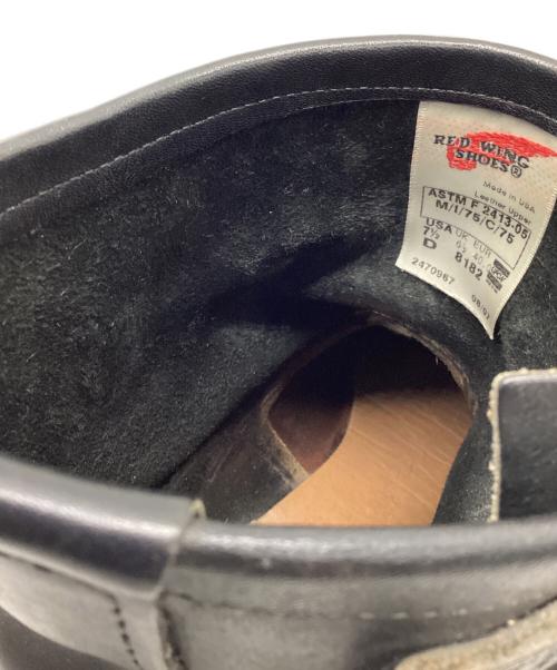 RED WING（レッドウィング）RED WING (レッドウィング) エンジニアブーツ ブラック サイズ:US7.5の古着・服飾アイテム