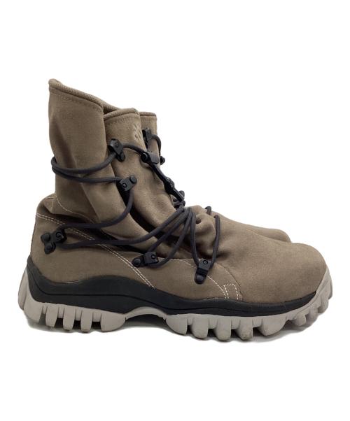 asics（アシックス）asics (アシックス) スポーツスタイルスニーカー ベージュ サイズ:27の古着・服飾アイテム