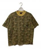 stussyステューシー）の古着「半袖Tシャツ」｜マスタード