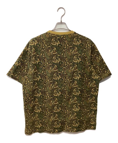 stussy（ステューシー）stussy (ステューシー) 半袖Tシャツ マスタード サイズ:Mの古着・服飾アイテム