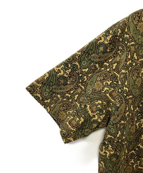 stussy（ステューシー）stussy (ステューシー) 半袖Tシャツ マスタード サイズ:Mの古着・服飾アイテム