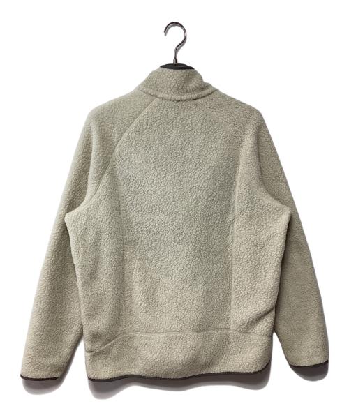 Patagonia（パタゴニア）Patagonia (パタゴニア) レトロ・パイル・ジャケット アイボリー×グレー サイズ:Lの古着・服飾アイテム