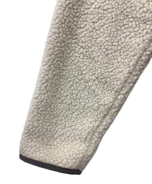 Patagonia（パタゴニア）Patagonia (パタゴニア) レトロ・パイル・ジャケット アイボリー×グレー サイズ:Lの古着・服飾アイテム