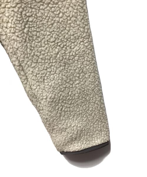 Patagonia（パタゴニア）Patagonia (パタゴニア) レトロ・パイル・ジャケット アイボリー×グレー サイズ:Lの古着・服飾アイテム