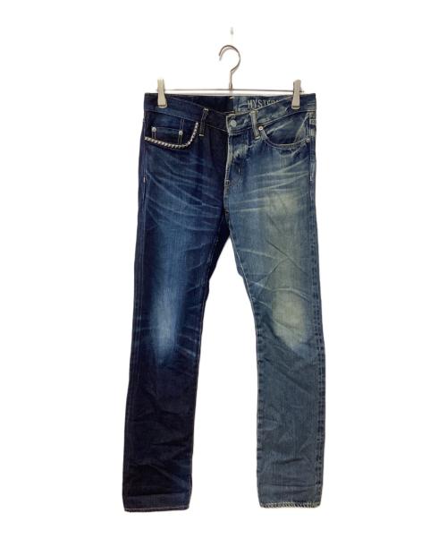 Hysteric Glamour（ヒステリックグラマー）Hysteric Glamour (ヒステリックグラマー) スリムストレートジーンズ インディゴ サイズ:31の古着・服飾アイテム