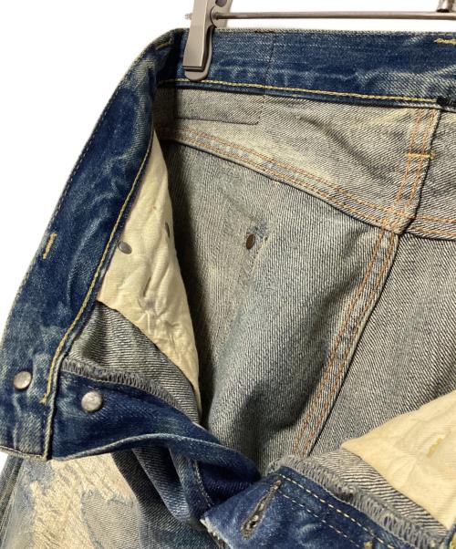 Thee Hysteric XXX（ジィ ヒステリックトリプルエックス）Thee Hysteric XXX (ジィ ヒステリックトリプルエックス) クラッシュジーンズ インディゴ サイズ:30の古着・服飾アイテム