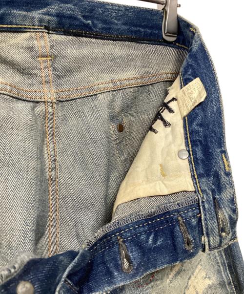 Thee Hysteric XXX（ジィ ヒステリックトリプルエックス）Thee Hysteric XXX (ジィ ヒステリックトリプルエックス) クラッシュジーンズ インディゴ サイズ:30の古着・服飾アイテム