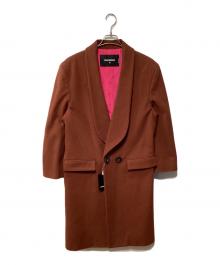 DSQUARED2（ディースクエアード）の古着「コート」｜ブラウン