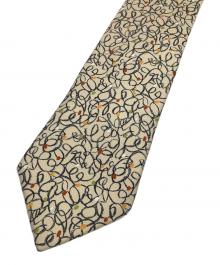 HERMES（エルメス）の古着「シルクネクタイ」｜ベージュ