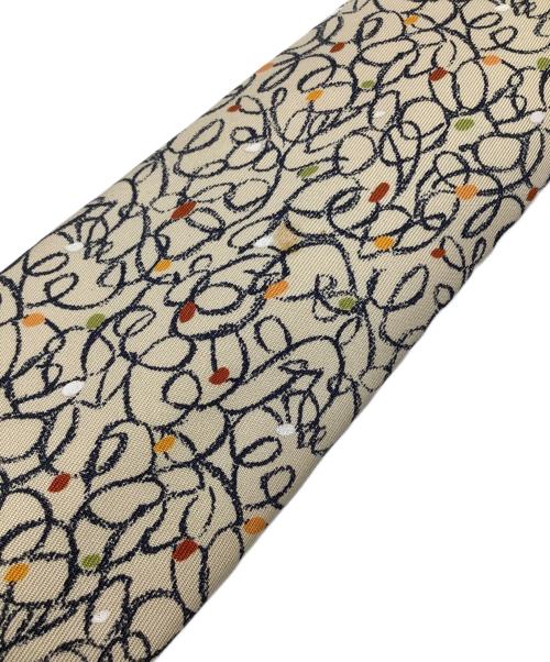 HERMES（エルメス）HERMES (エルメス) シルクネクタイ ベージュ サイズ:Freeの古着・服飾アイテム