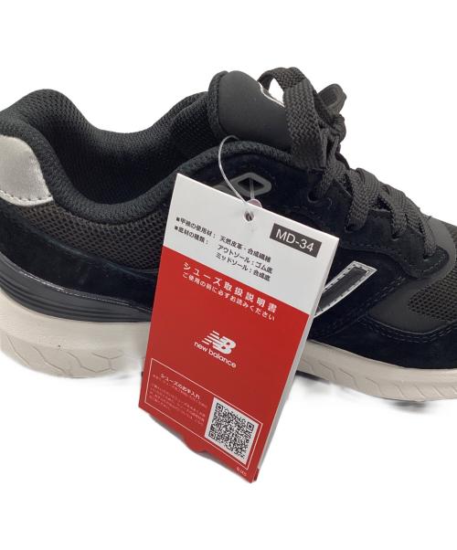 NEW BALANCE（ニューバランス）NEW BALANCE (ニューバランス) ローカットスニーカー ブラック サイズ:23.5の古着・服飾アイテム