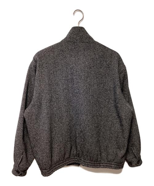 ULTERIOR（アルテリア）ULTERIOR (アルテリア) ウールシルクカージージップアップジャケット ブラック サイズ:4の古着・服飾アイテム