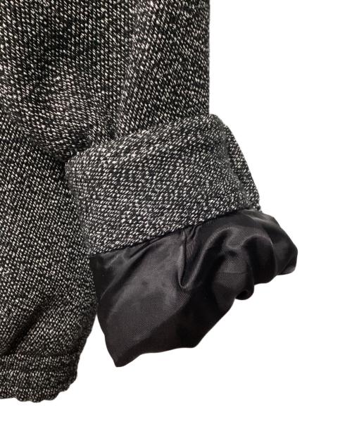 ULTERIOR（アルテリア）ULTERIOR (アルテリア) ウールシルクカージージップアップジャケット ブラック サイズ:4の古着・服飾アイテム