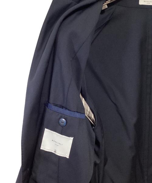 BOGLIOLI（ボリオリ）BOGLIOLI (ボリオリ) セットアップスーツ ネイビー サイズ:52の古着・服飾アイテム