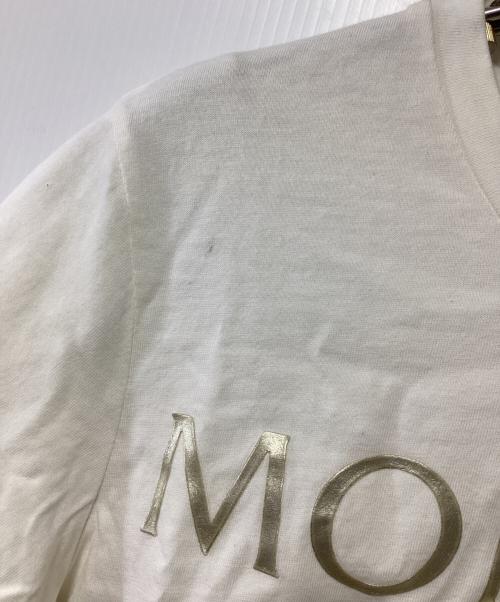 MONCLER（モンクレール）MONCLER (モンクレール) T-SHIRT GIROCOLLO ホワイト サイズ:XSの古着・服飾アイテム