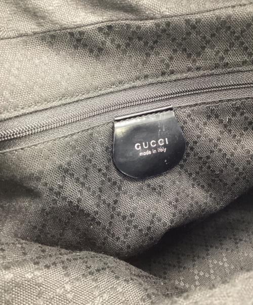 GUCCI（グッチ）GUCCI (グッチ) ハンドバッグ ブラックの古着・服飾アイテム