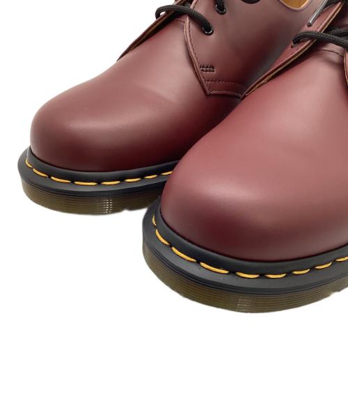 Dr.Martens（ドクターマーチン）Dr.Martens (ドクターマーチン) 3ホールシューズ ボルドー サイズ:UK9の古着・服飾アイテム