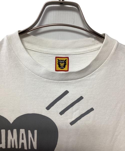HUMAN MADE（ヒューマンメイド）HUMAN MADE (ヒューマンメイド) 半袖Tシャツ ホワイト サイズ:Mの古着・服飾アイテム