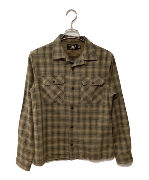 RRL（ダブルアールエル）RRL (ダブルアールエル) 長袖シャツ カーキ サイズ:Sの古着・服飾アイテム