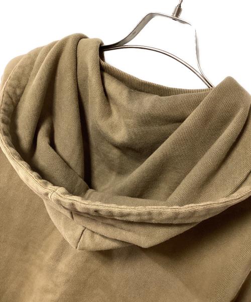 RRL（ダブルアールエル）RRL (ダブルアールエル) ヴィンテージ加工ジップパーカー ベージュ サイズ:Sの古着・服飾アイテム