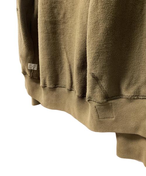 RRL（ダブルアールエル）RRL (ダブルアールエル) ヴィンテージ加工ジップパーカー ベージュ サイズ:Sの古着・服飾アイテム