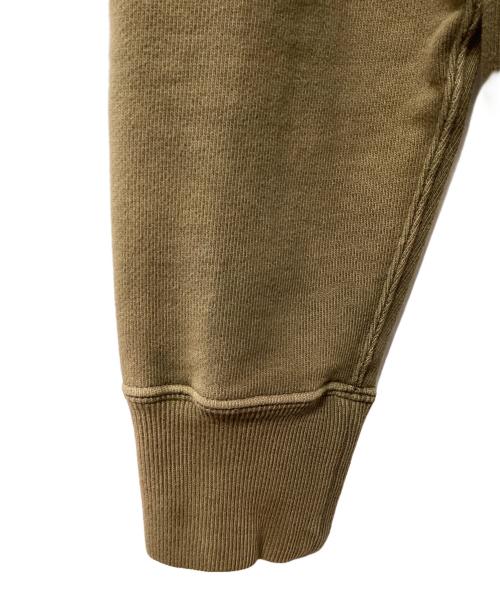 RRL（ダブルアールエル）RRL (ダブルアールエル) ヴィンテージ加工ジップパーカー ベージュ サイズ:Sの古着・服飾アイテム