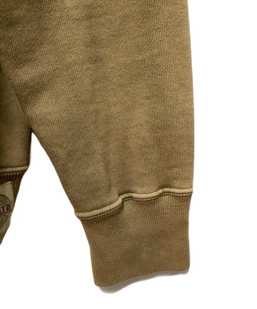 RRL（ダブルアールエル）RRL (ダブルアールエル) ヴィンテージ加工ジップパーカー ベージュ サイズ:Sの古着・服飾アイテム