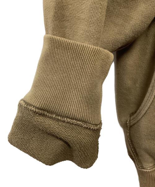 RRL（ダブルアールエル）RRL (ダブルアールエル) ヴィンテージ加工ジップパーカー ベージュ サイズ:Sの古着・服飾アイテム